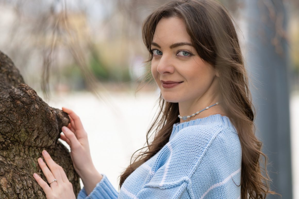 Елена Замяркова в авторска снимка на Радостина Колева за Cultinterview