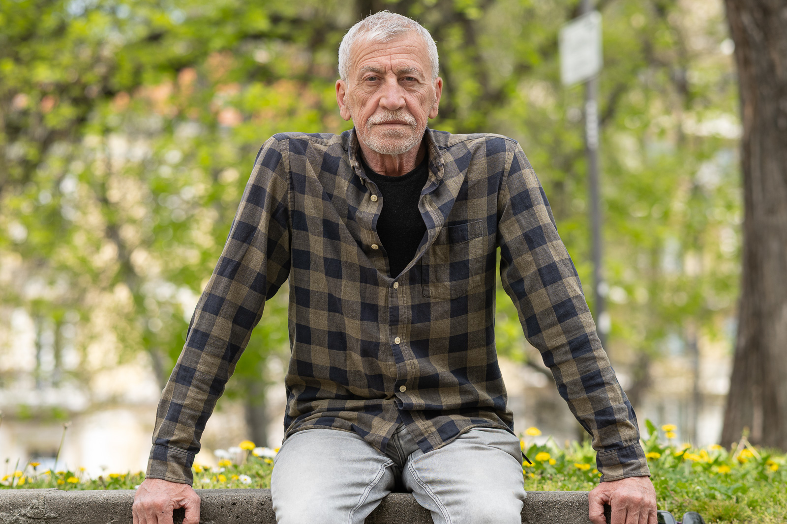 Атанас Атанасов в авторска снимка на Радостина Колева за Cultinterview