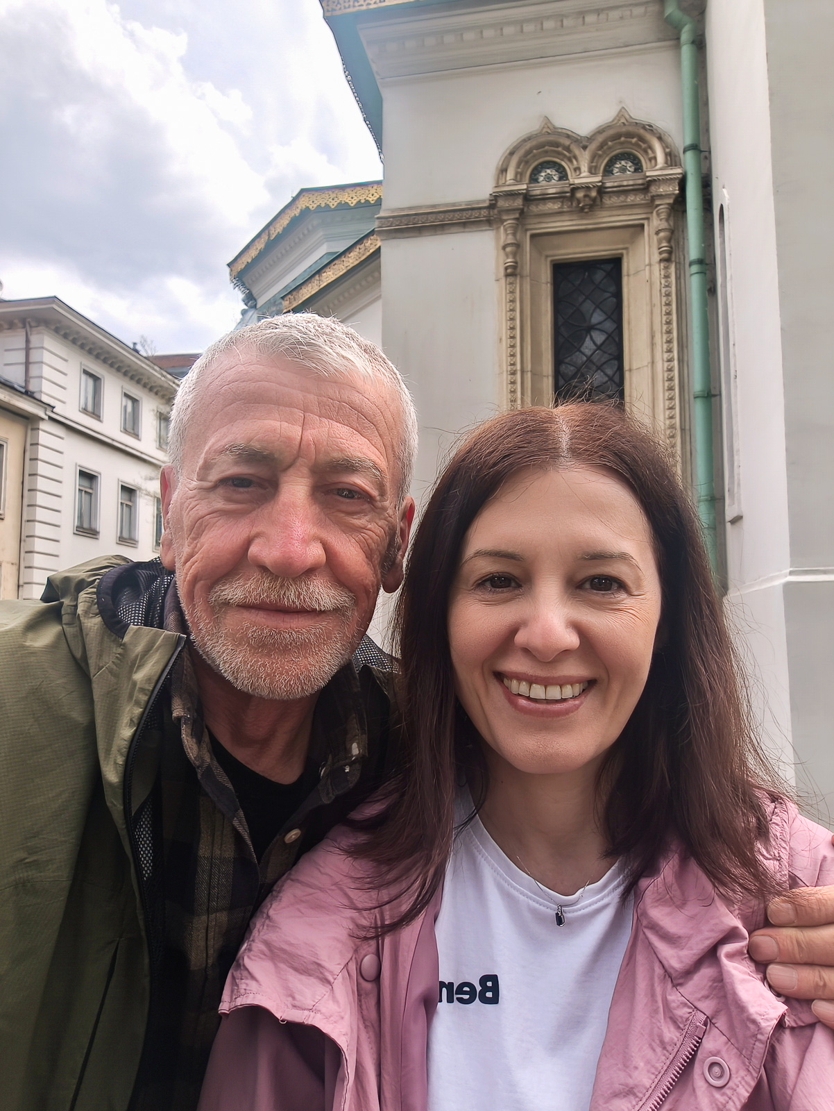 С Атанас Атанасов в авторска снимка на Радостина Колева за Cultinterview